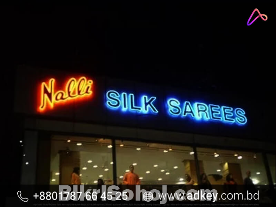 Acrylic LED Sign Board Advertising in Dhaka BD